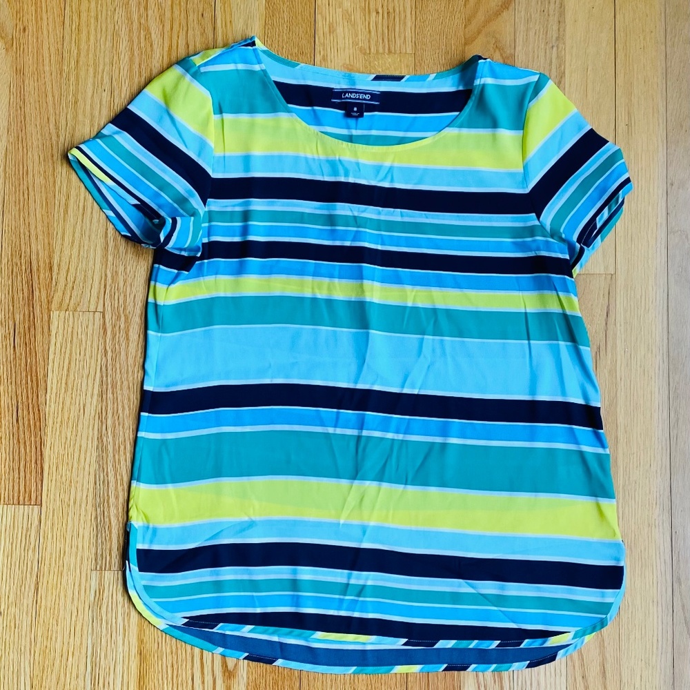 Lands’ End Short sleeve blouse